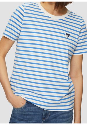 Print T-shirt - blue