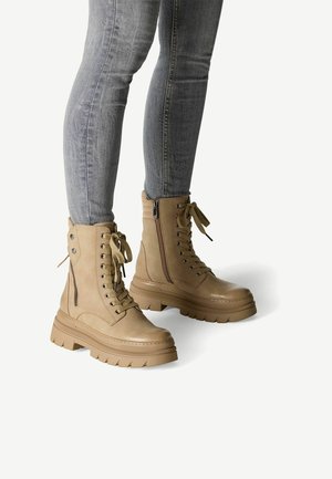 Marco Tozzi, Bottines à lacets - taupe