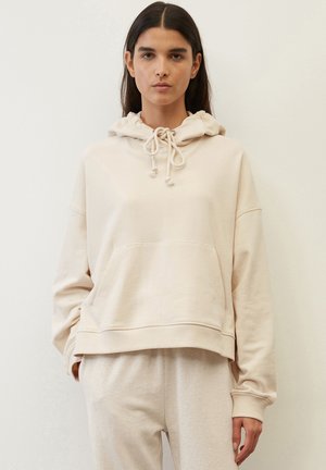 HOOD KANGOROO POCKET - Hoodie - chalky sand