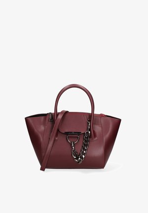 John Richmond Handtasche - bordeaux and dark grey