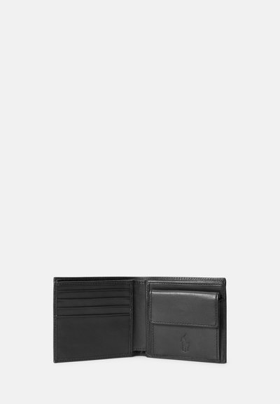 Polo Ralph Lauren LEATHER BILLFOLD WALLET - Wallet - black