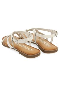 Gioseppo DE TIRAS CRUZADAS FUNARE FUNARE - Sandalias de dedo - blanco