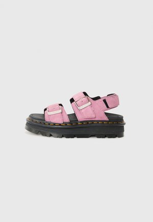 Dr. Martens ZEBZAG - Platform szandálok - purple