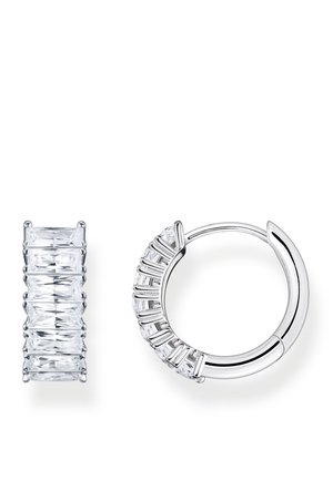 Earrings - silver coloured