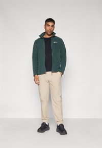 Jack Wolfskin WINTERSTEIN  - Jachetă din fleece - black olive/black olive