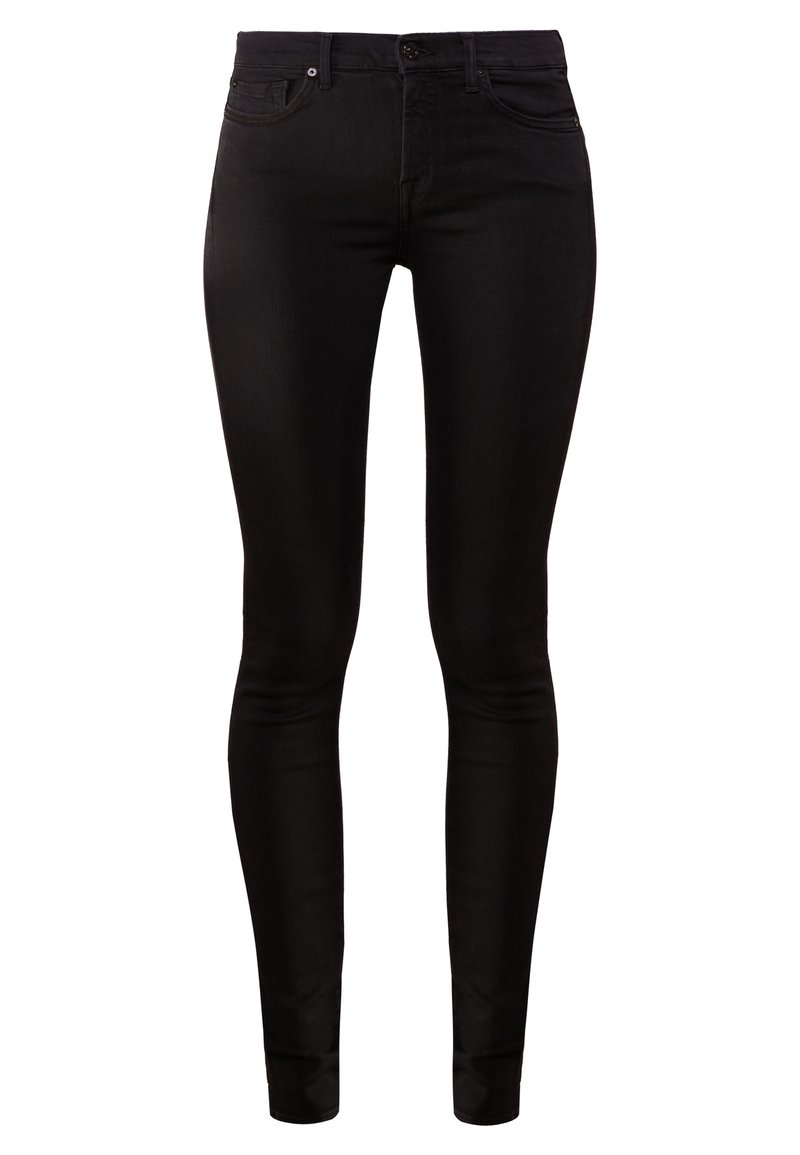 7 For All Mankind Jeans Skinny Fit zwart