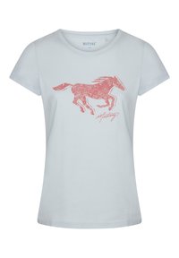 Mustang ALEXIA C LOGO 4ER PACK - T-shirt print - white