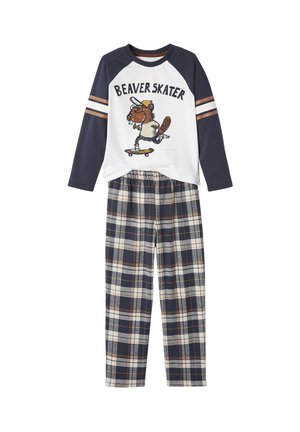 Vertbaudet, VERTBAUDET JUNGEN SCHLAFANZUG, SET - Pyjama set - dunkelblau