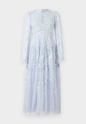 Needle & Thread AUTUMN LONG SLEEVE ANKLE GOWN - Vestido de fiesta - light blue