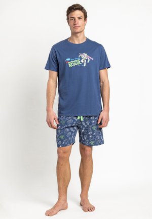 Disney TOY STORY PIJAMA MANGA CORTA TO THE RESCUE PARA HOMBRE SET - Conjunto de pijama - azul