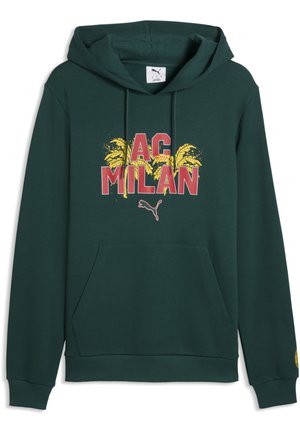 AC MILAN FTBLCULTURE  - Kapuzenpullover - dark myrtle-sunny yellow