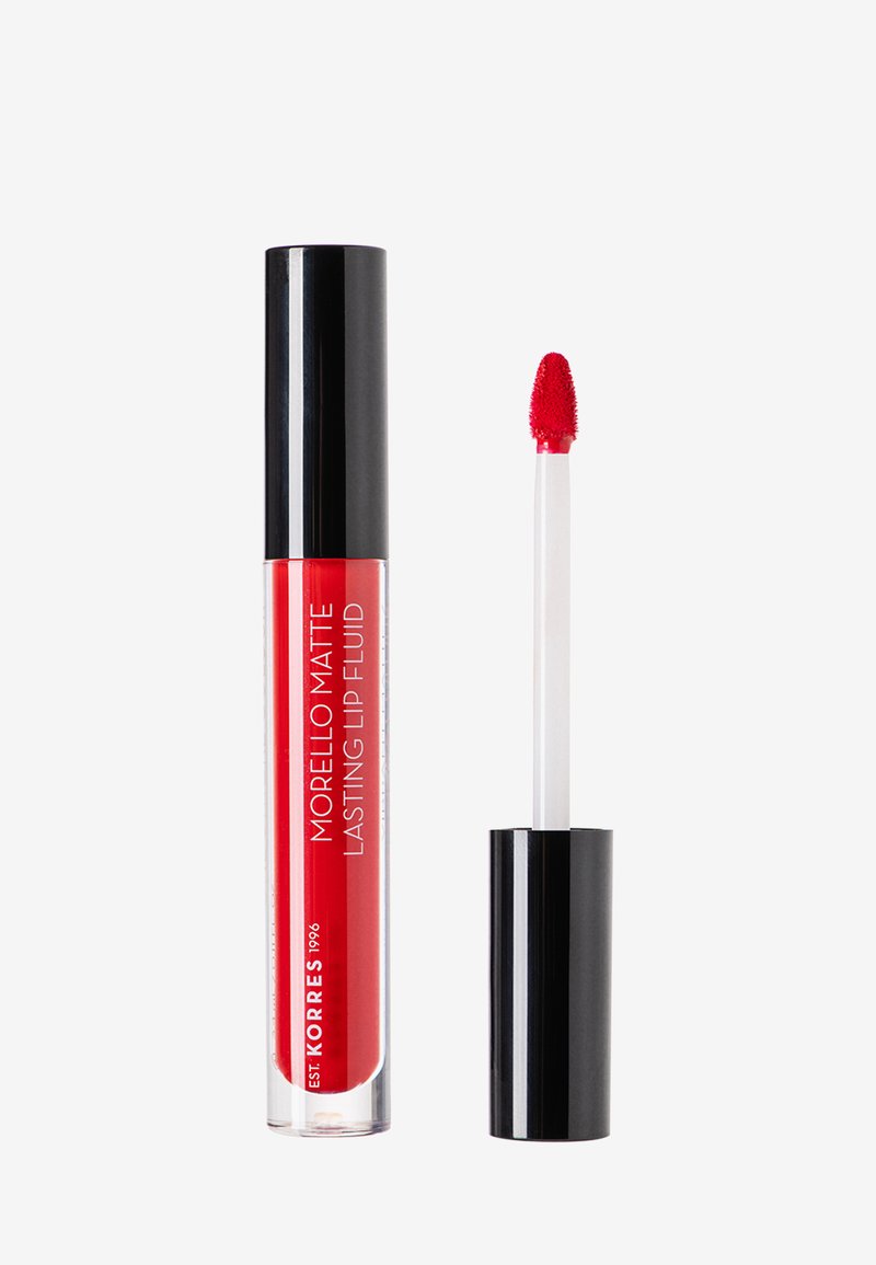 KORRES MORELLO MATTE LASTING LIP FLUID - Läppglans - 53 red velvet