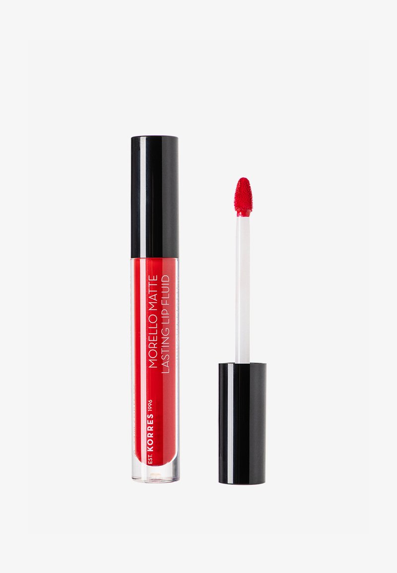 KORRES MORELLO MATTE LASTING LIP FLUID - Läppglans - 53 red velvet