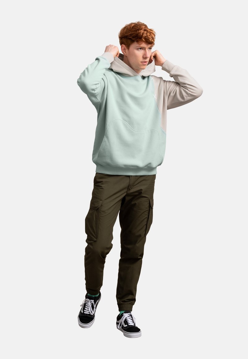 KAFT UNISEX DESIGN REGULAR FIT - Felpa con cappuccio - mint
