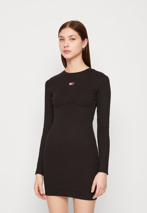 Tommy Jeans CORSET BADGE DRESS - Sukienka z dżerseju