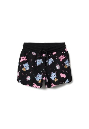 REGULAR FIT WITH PRINTS. - Shorts - black pink