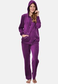 RAIKOU SET - Nachtwäsche Set - lila rot