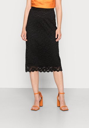 VIKALILA MIDI SKIRT - Jupe crayon - black