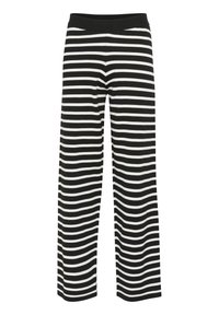 MILA STRIPED - Hlače - black mila stripe