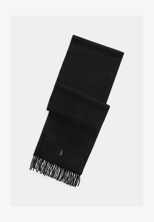 Polo Ralph Lauren FRINGE CASHMERE SCARF UNISEX - Cachecol - black