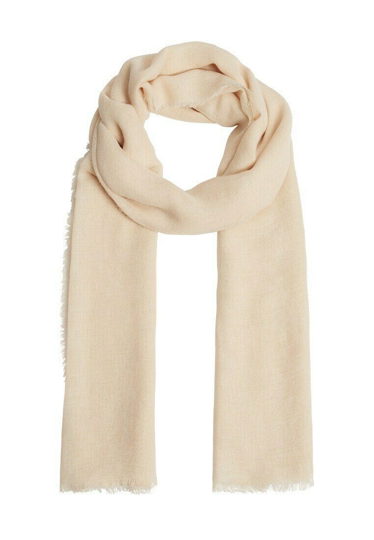 foulard femme beige