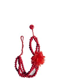 Mango BALL WITH FLOWER DETAIL - Collana - red