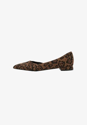 Long Tall Sally, WOMEN'S BALLERINA PUMPS - Ballerines - brown