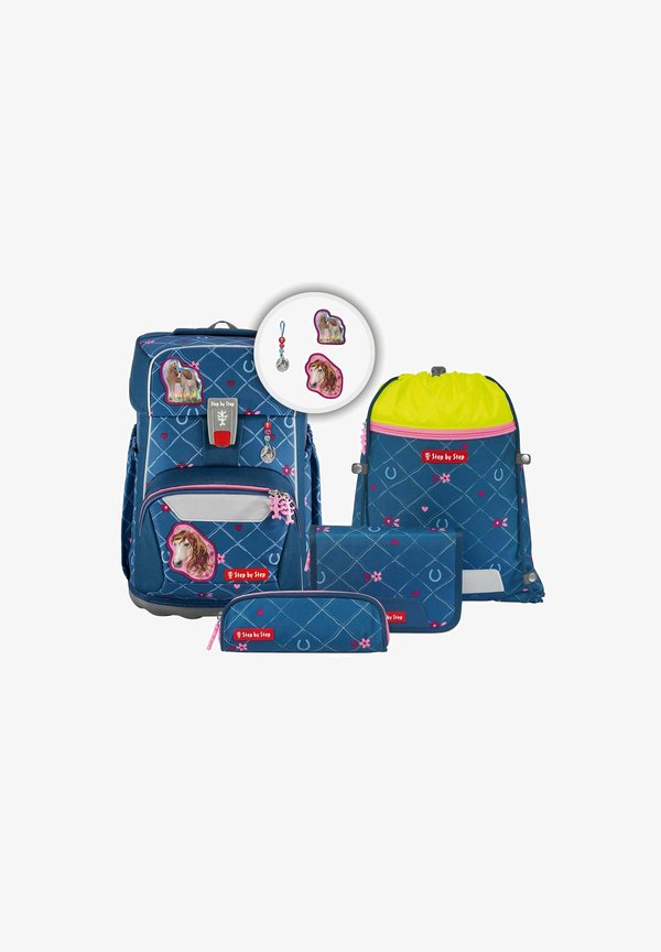 SET 5-TEILIG – Schulranzen Set – horse lima
