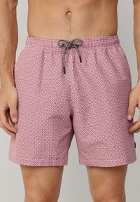 Hackett London TILES - Kupaće hlače - cranberry pink