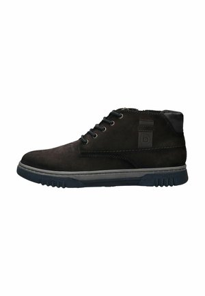 Schnürstiefelette - grau
