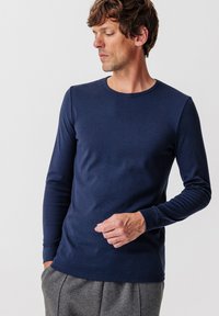 Damart COL ROND CLASSIQUE - Maglietta intima - marine foncé