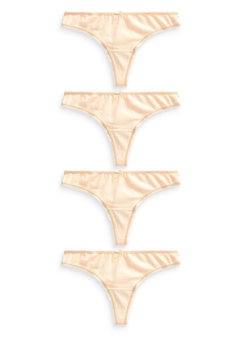 Next 4 PACK - String - nude/beige - Zalando.be