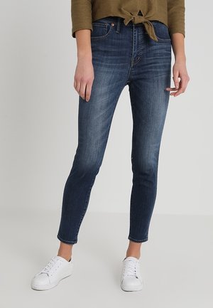 Skinny džíny - dark-blue denim