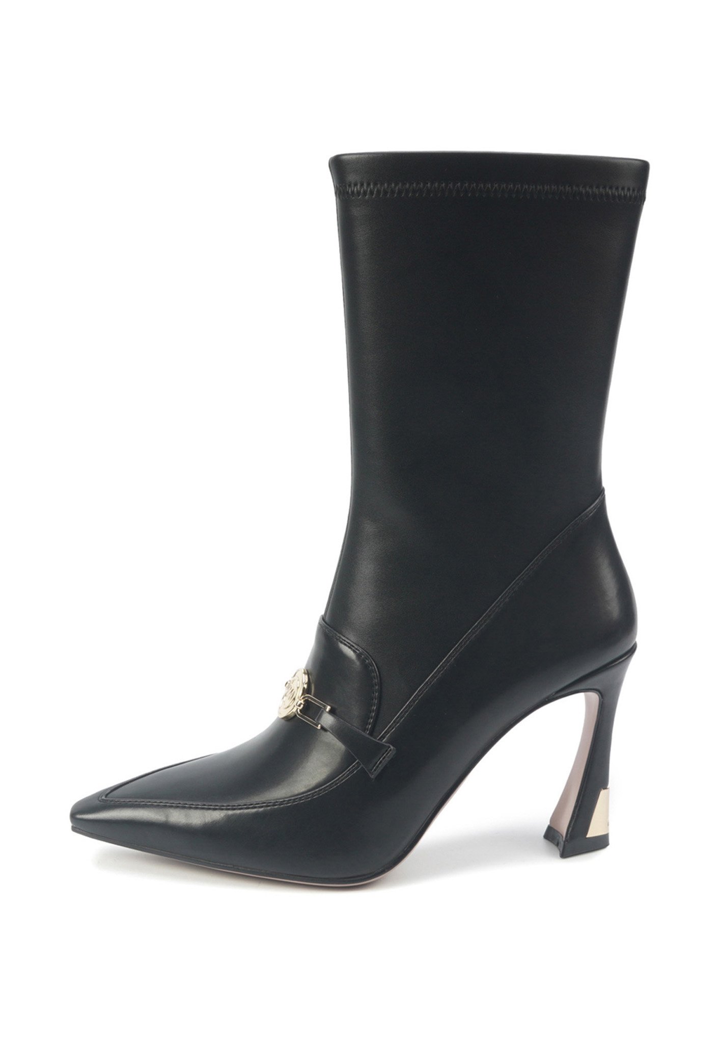 Bottes de cowboy noires stylées, taille 37 comme neuves! (D'occasion) à