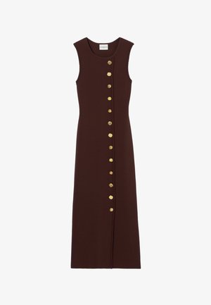 Claudie Pierlot, KNITTED DRESS - Vestido de tubo - marron