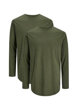 2ER PACK JENOA - Langarmshirt - forest night