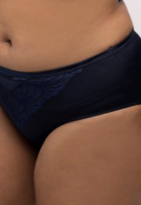 Ulla Popken CHEVRON STRETCH  - Slip - dark blue