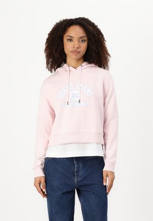 CROP - Hoodie - royal blush