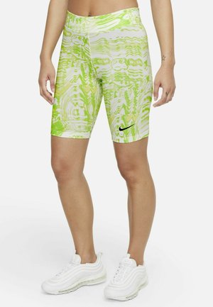 Tights - white/light lemon twist