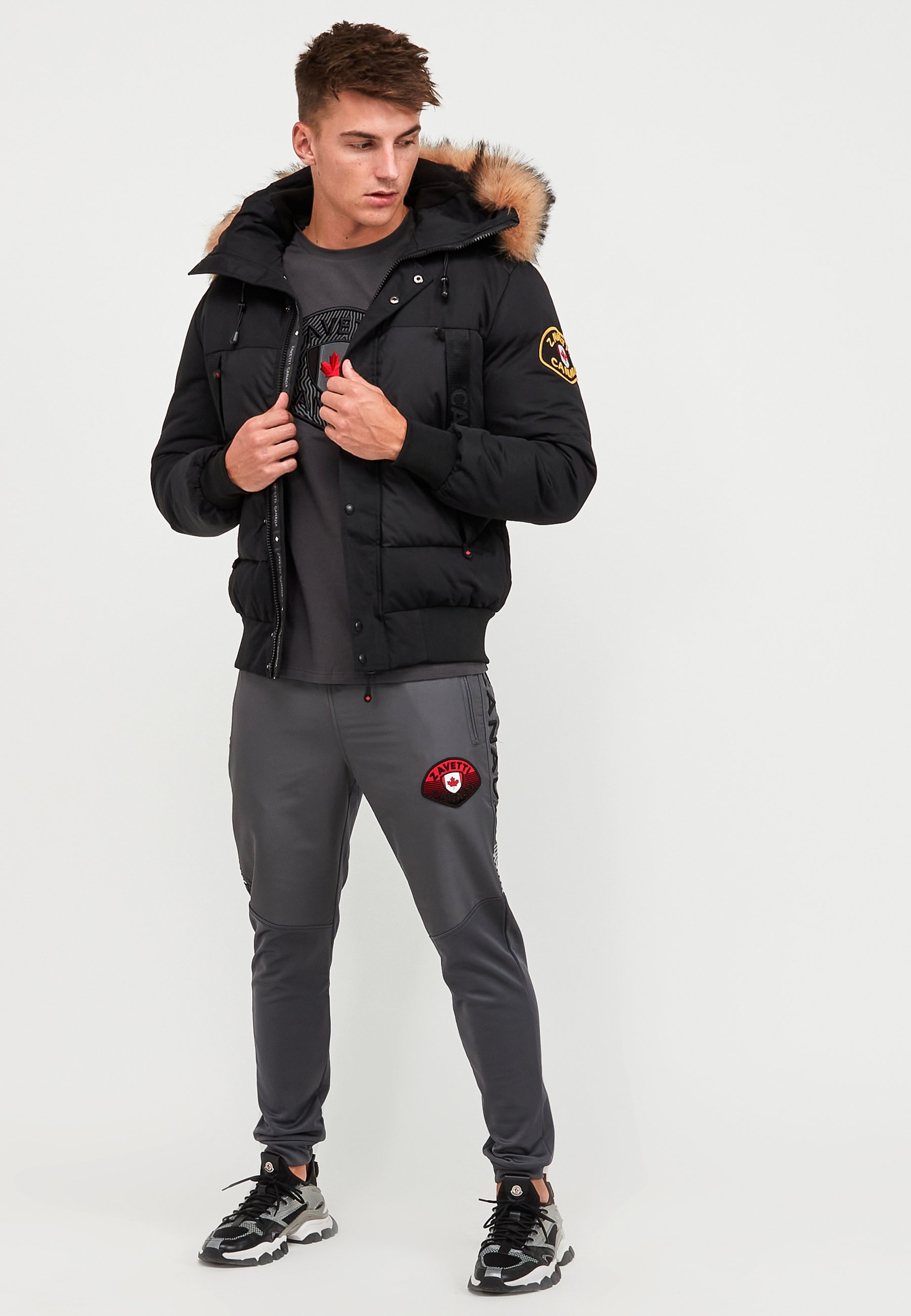 zavetti canada lavino longline puffer jacket