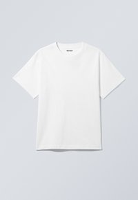 BOXY HEAVYWEIGHT - Lihtne T-särk - white