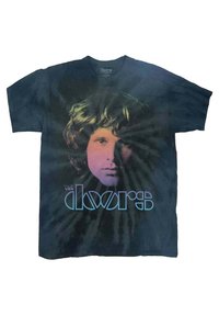 Paradiso Clothing THE DOORS HALFTONE GRADIENT TIE DYE  - Print T-shirt - blue