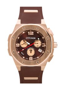 OTUMM SWISS MOVEMENT - Chronograph watch - gold rose/rose gold-coloured ...