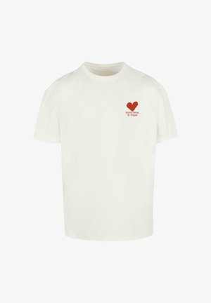 TROPEZ - Nyomott mintás póló - ready for dye