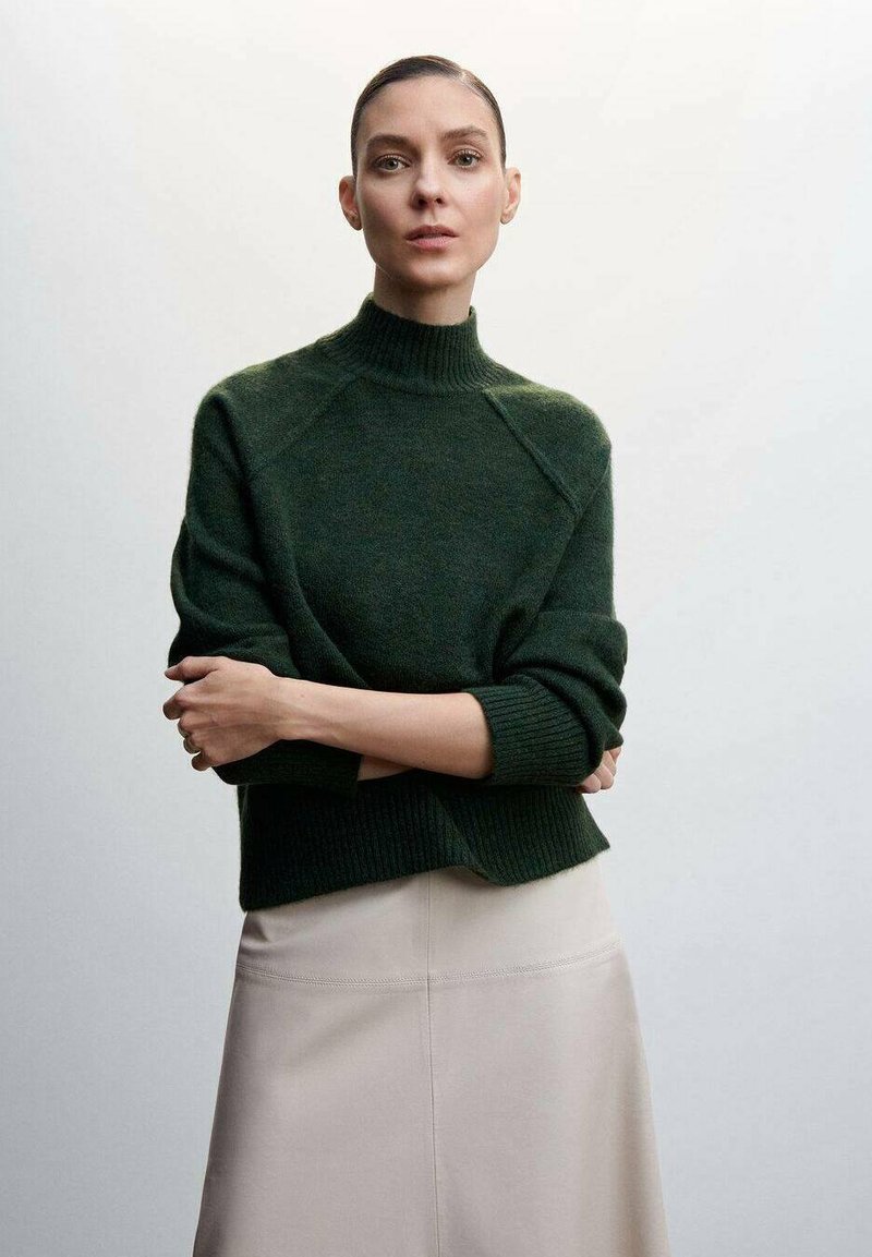 Mango ZULMA - Jumper - green - Zalando.ie