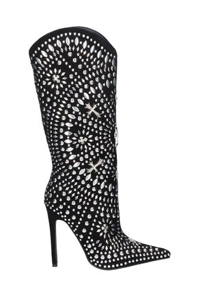 Botas de tacón - silver
