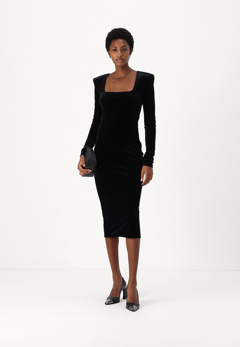 zara black party dress Black Satin Wrap Mini Dress