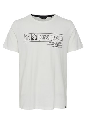 11 Project, PRMattis - T-shirt con stampa - snow white