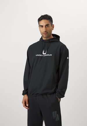 Under Armour UNSTOPPABLE  - Hoodie - black/white