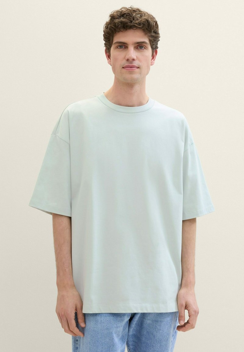 TOM TAILOR DENIM Paprasti marškinėliai - sea foam